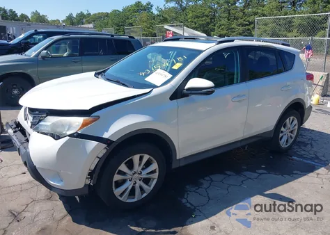 2013 Toyota Rav4 Limited from USA, damaged, VIN 2T3DFREVXDW080109
